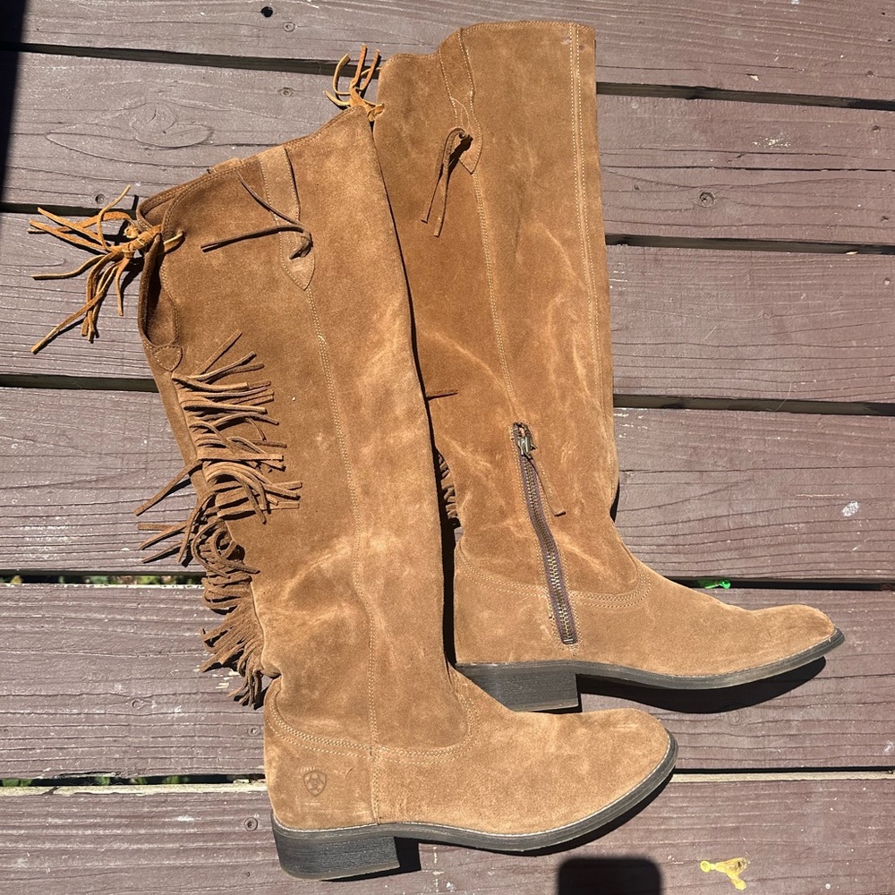 Ariat Farrah Fringe Boots women's size 9.5